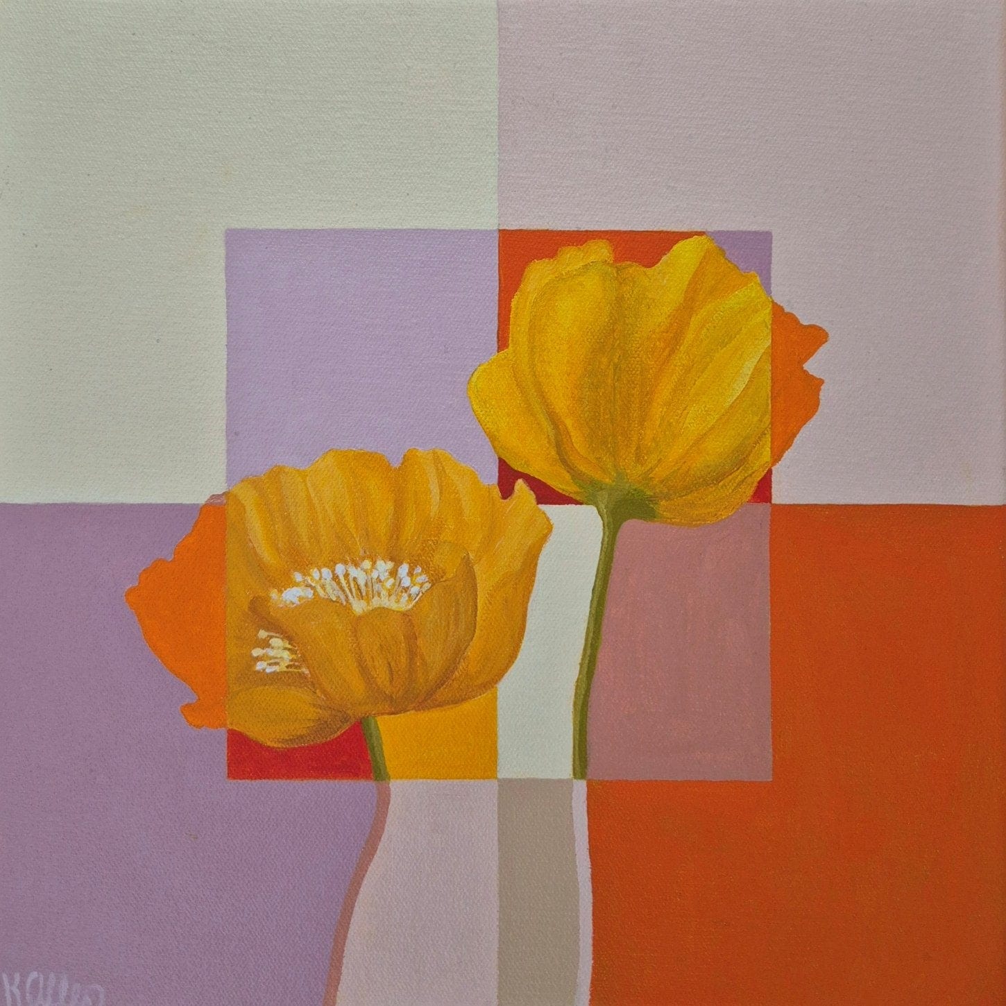 Flower Fields No. 50 - Original Artwork