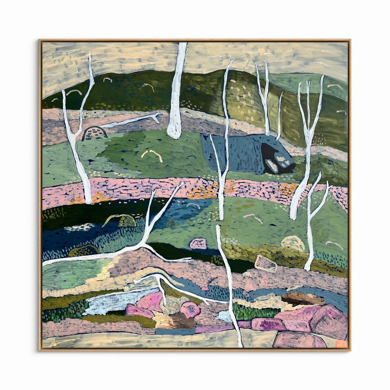 Lettuce Sandwiches At Vaughan Springs  - Original Art