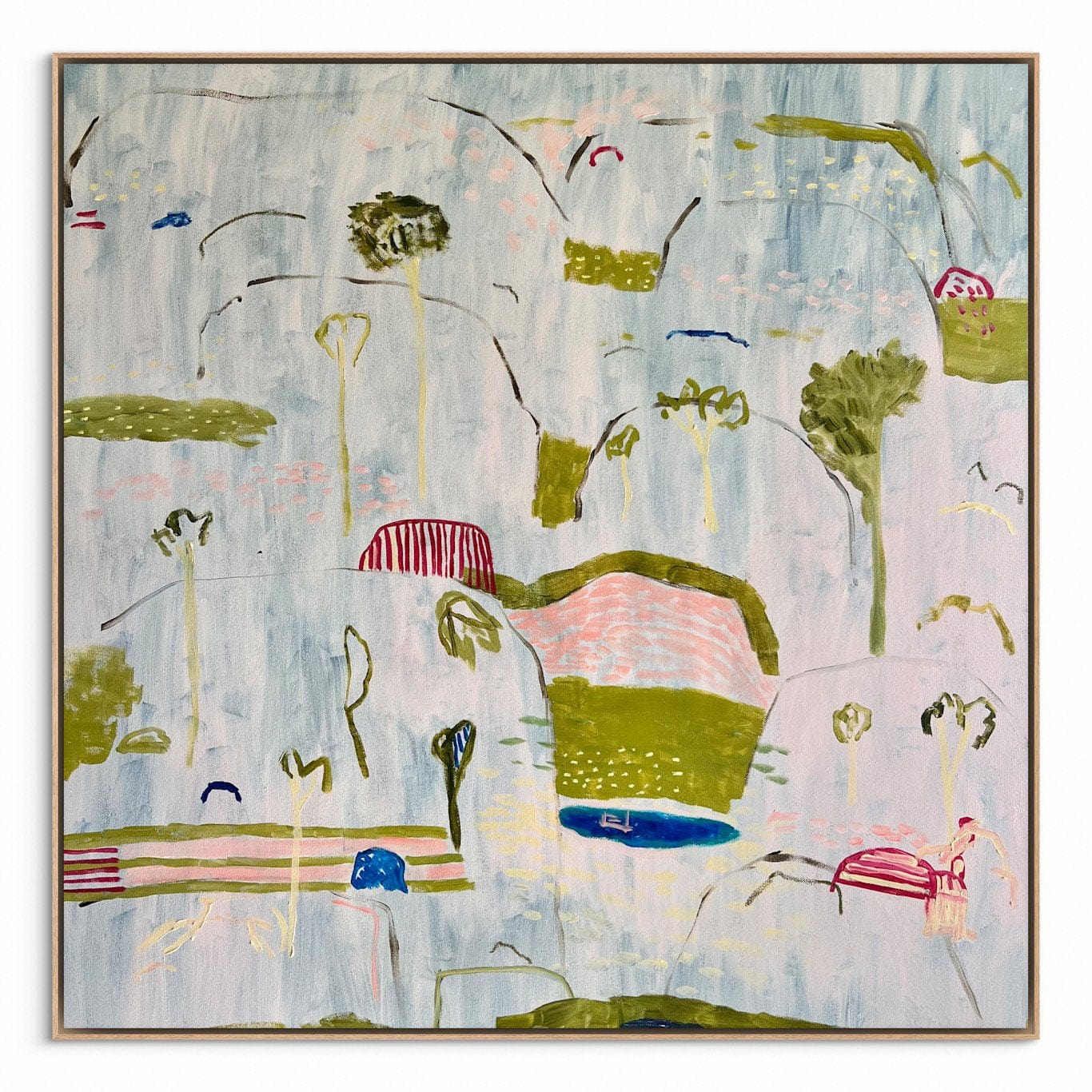 Alexandra And The Springs  - Original Art