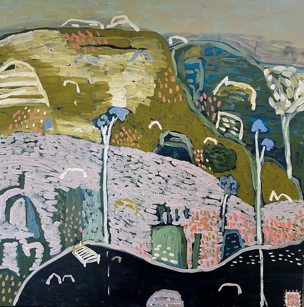 Blooms And Bubka - Original Art