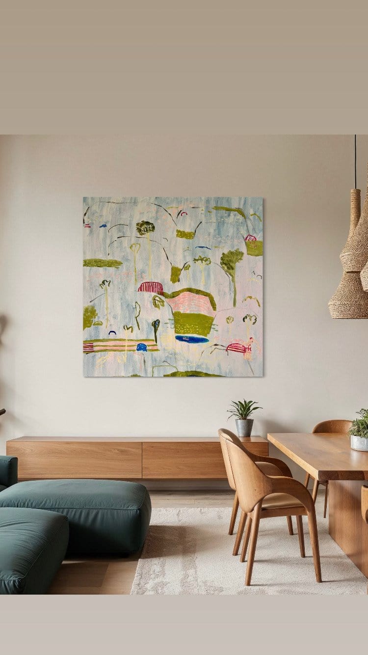 Alexandra And The Springs  - Original Art