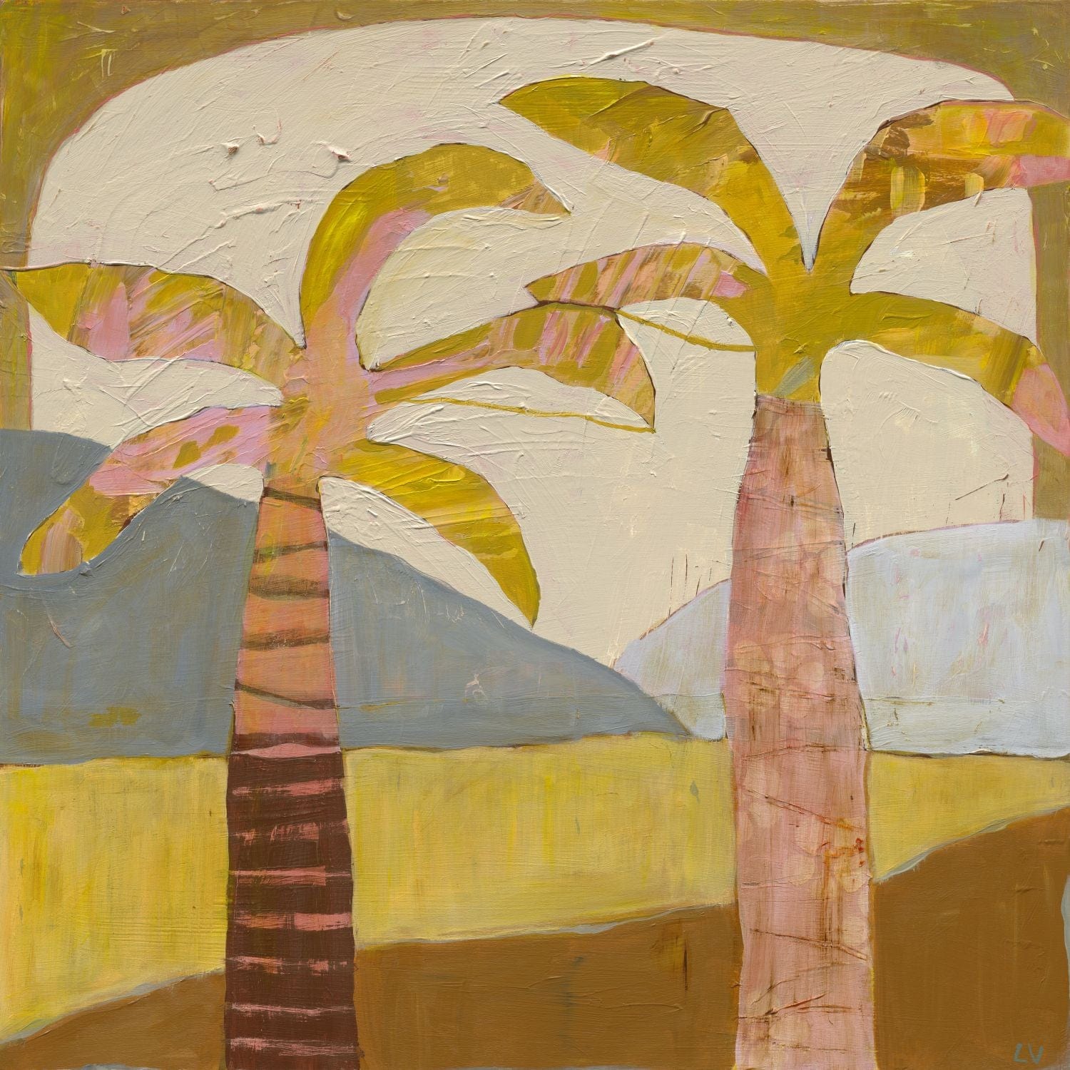 Golden Palms - Limited Edition Print
