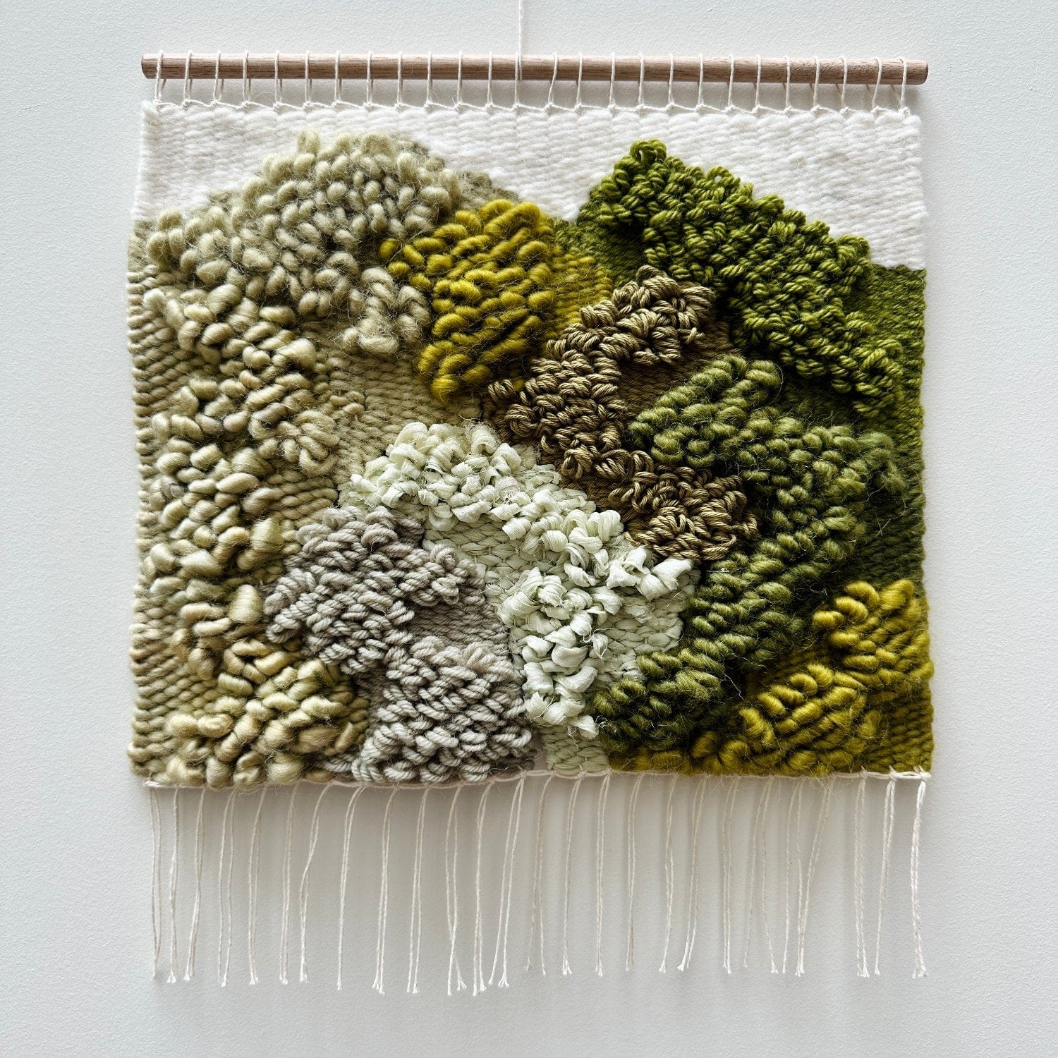 Moss Mini 15 - Handwoven Art