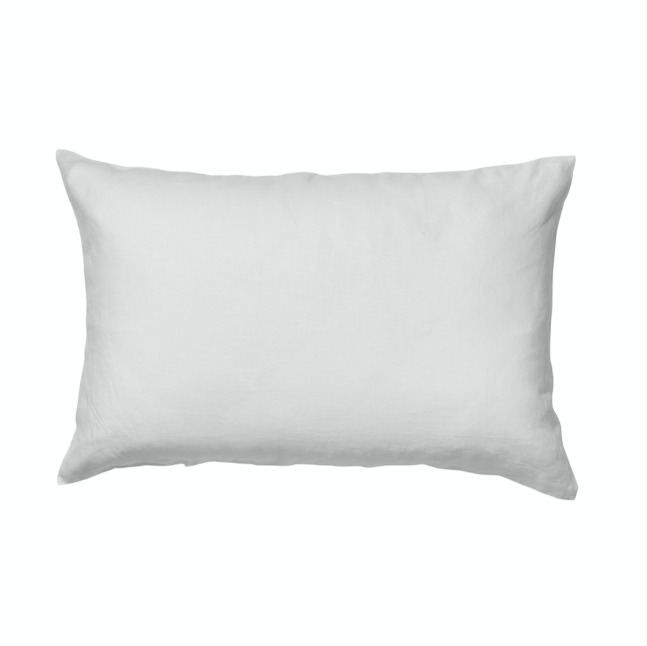 White – Linen Pillowcase Set