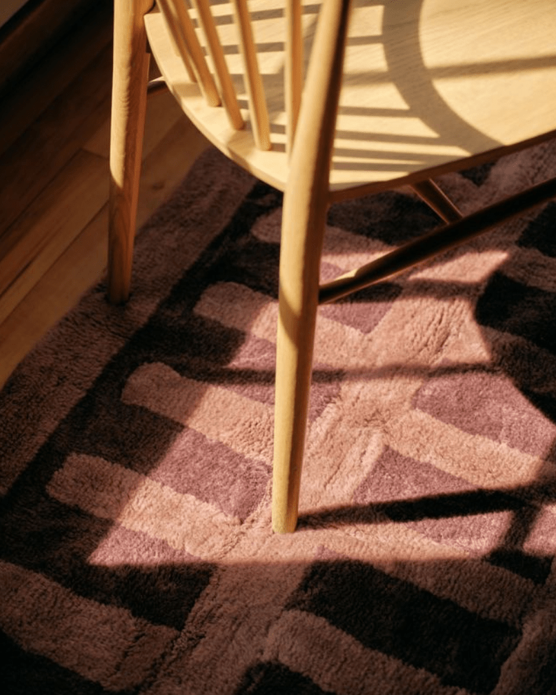 Tasman Brown Washable Wool Fine Cut Pile Rug