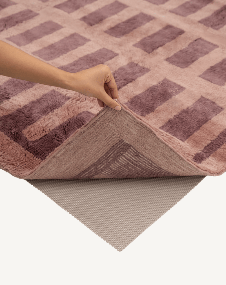 Tasman Brown Washable Wool Fine Cut Pile Rug