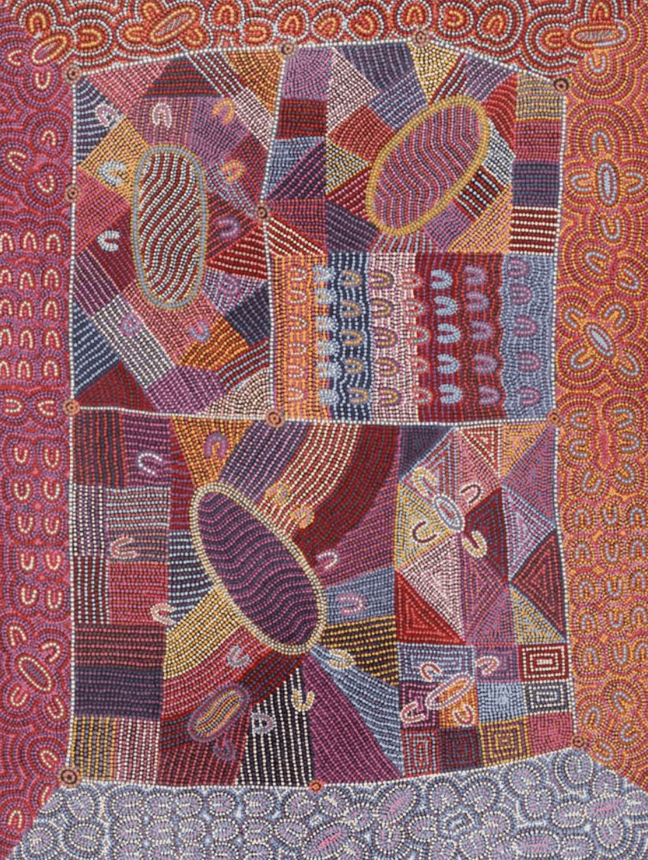 Ngurlu Jukurrpa (Native Seed Dreaming) - Original Art