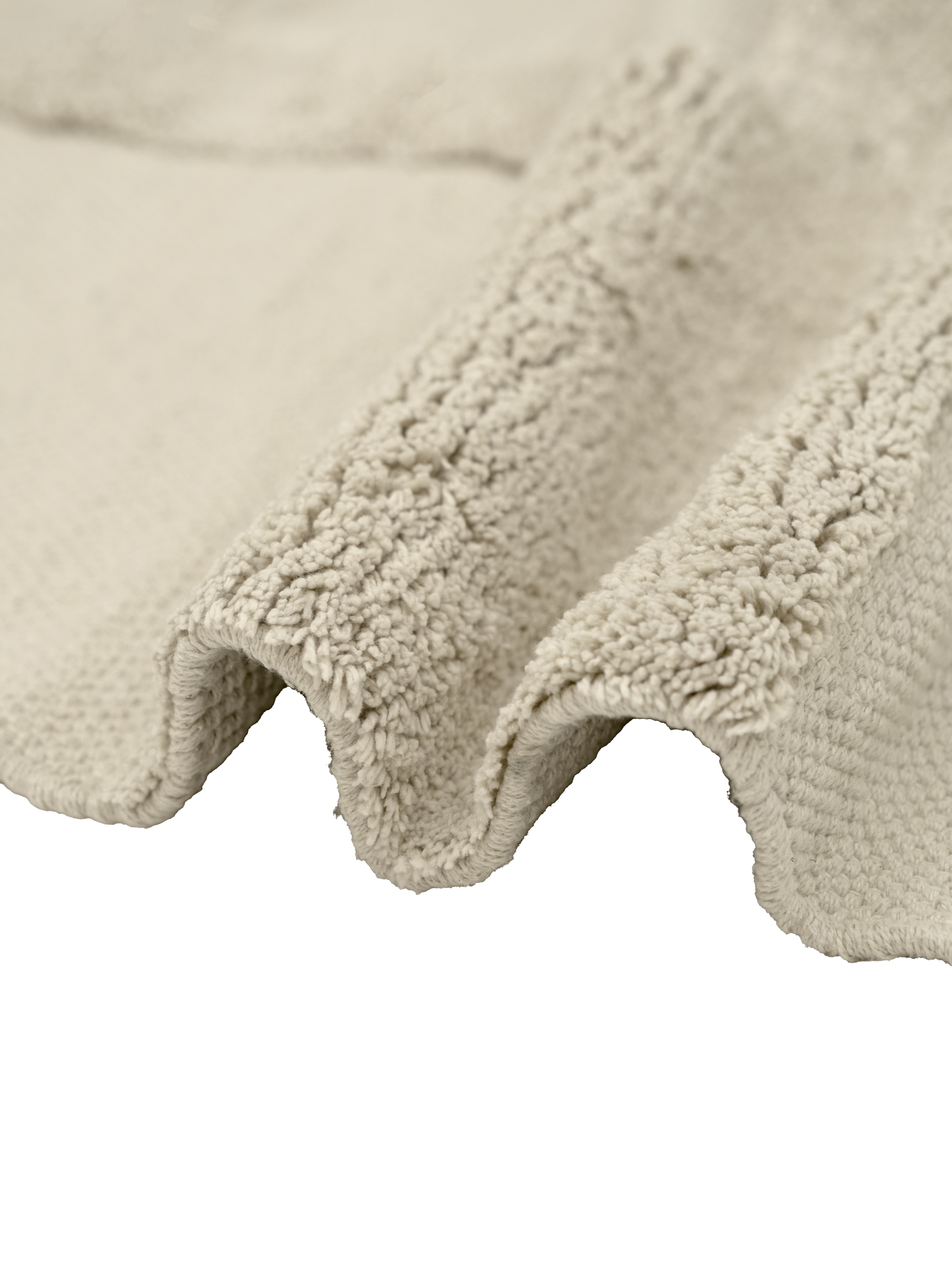 Tarkine Neutral Washable Wool Fine Cut Pile Rug