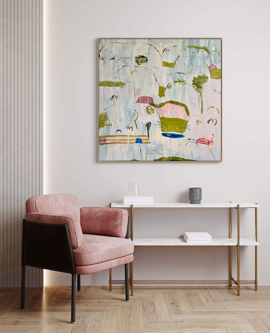 Alexandra And The Springs  - Original Art