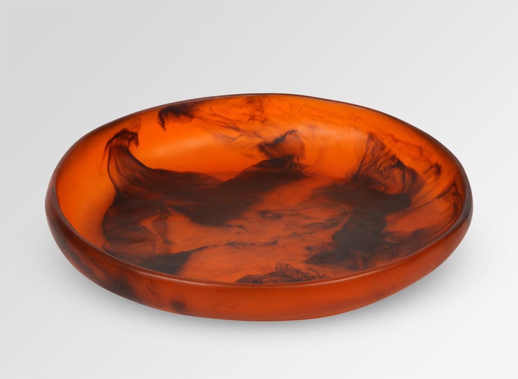 Large Resin Earth Bowl - Tortoise