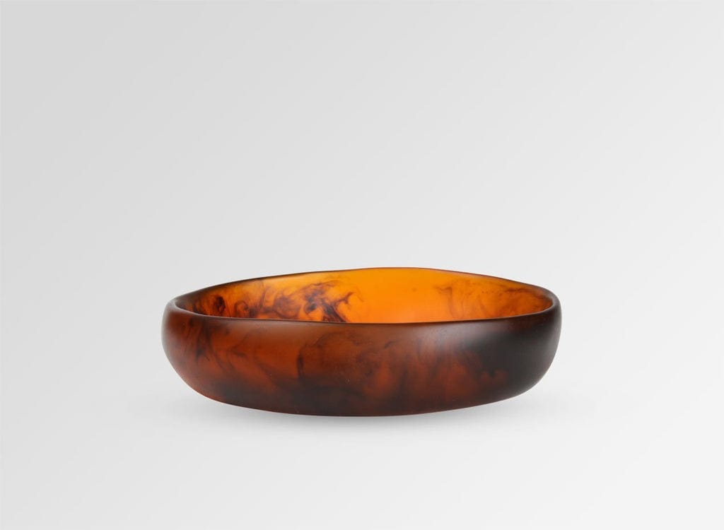 Small Resin Earth Bowl - Tortoise