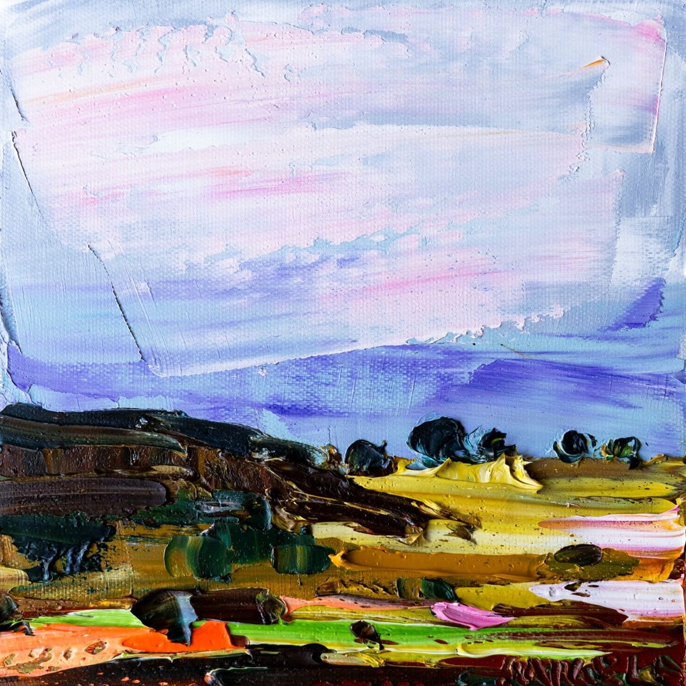 Fields Of Gathering Light - Original Art