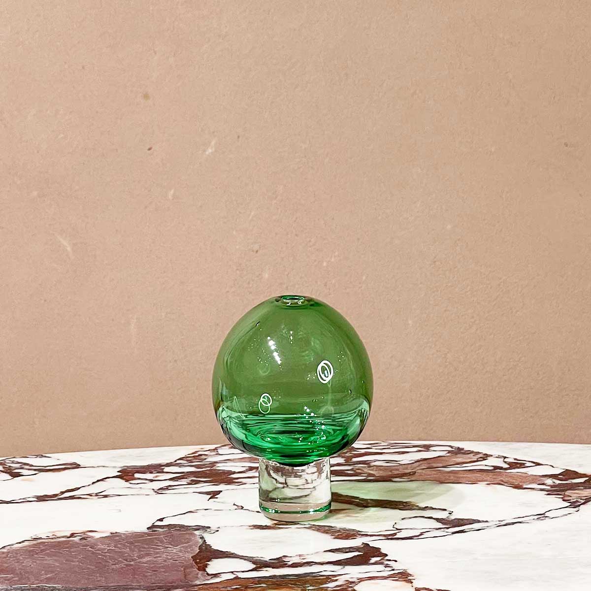 Yumemiru Glass Vessel Small - Green