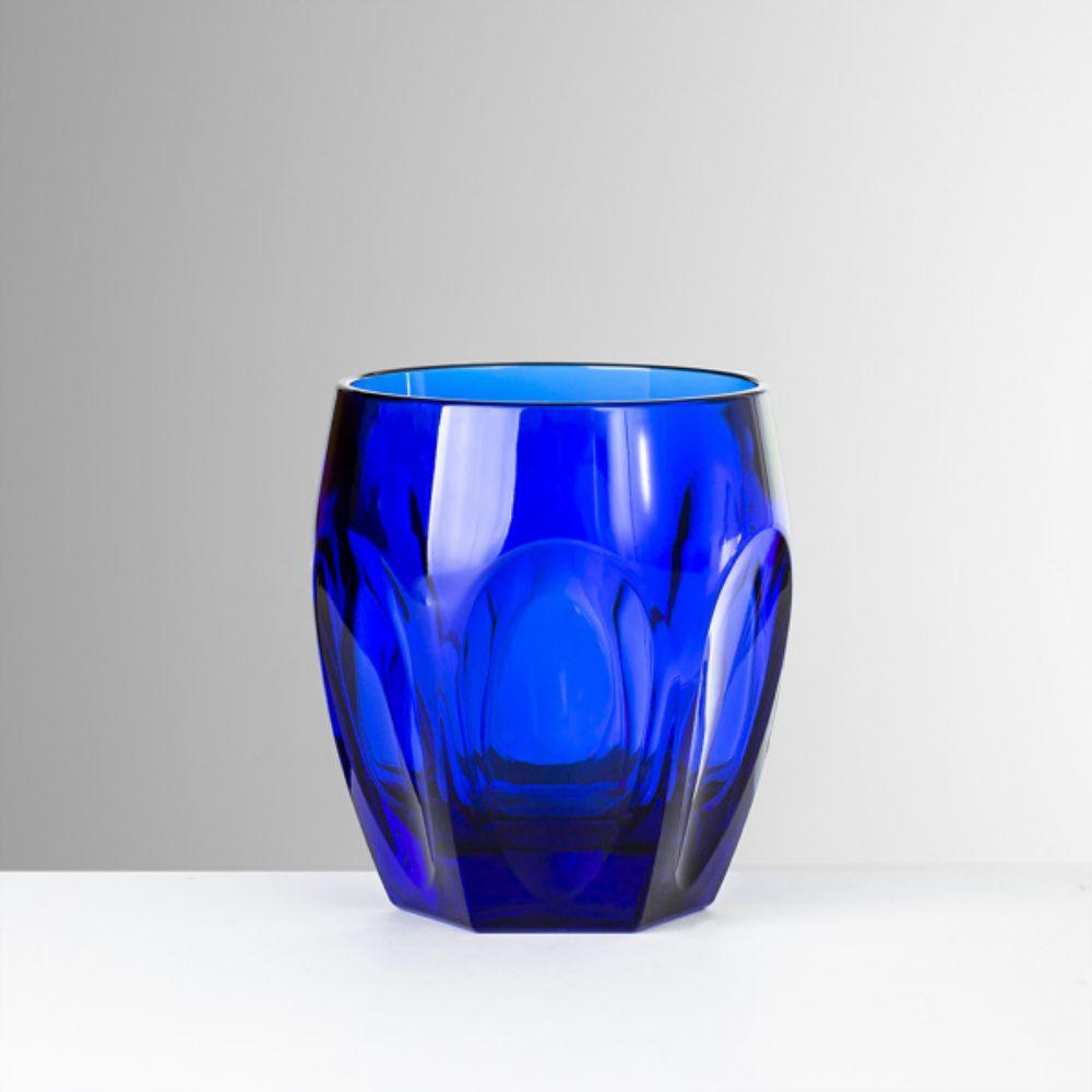 Mario Luca Giusti Novella Water Glass- set of 2 - Blue