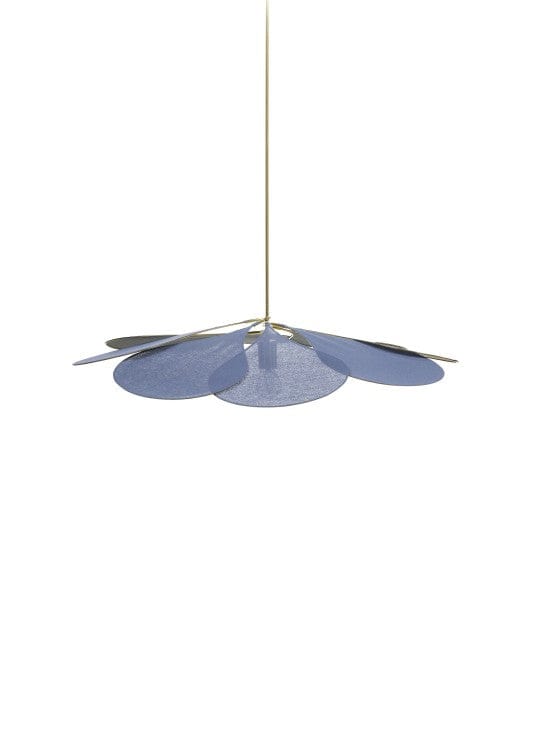 Georges French Petal Pendant Light - Brass