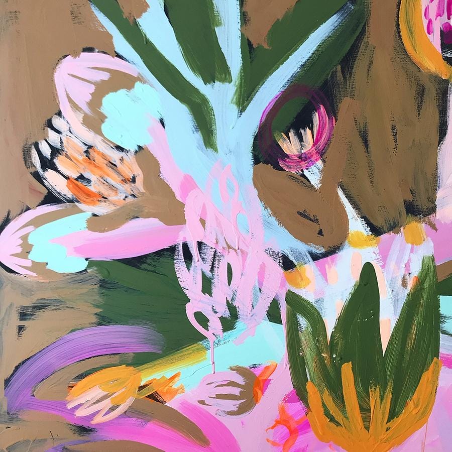 Neon Natives & Cow Hide - Limited Edition Print-Prints-Morgan Jamieson-Greenhouse Interiors