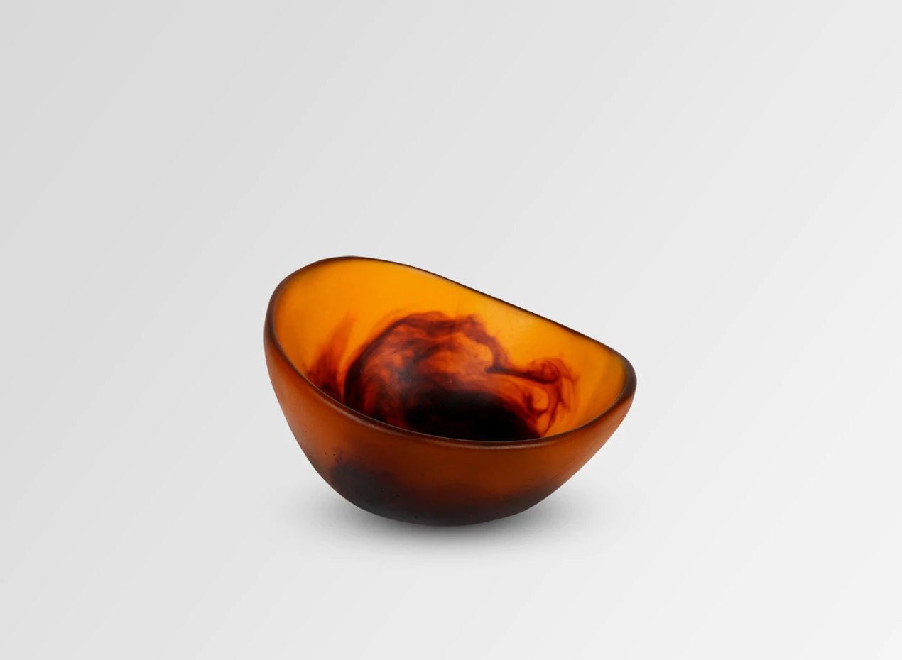 Resin Flow Spice Dish - Tortoiseshell