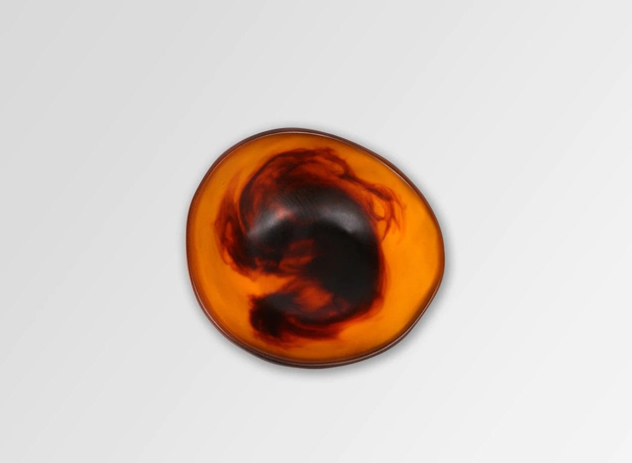 Resin Flow Spice Dish - Tortoiseshell