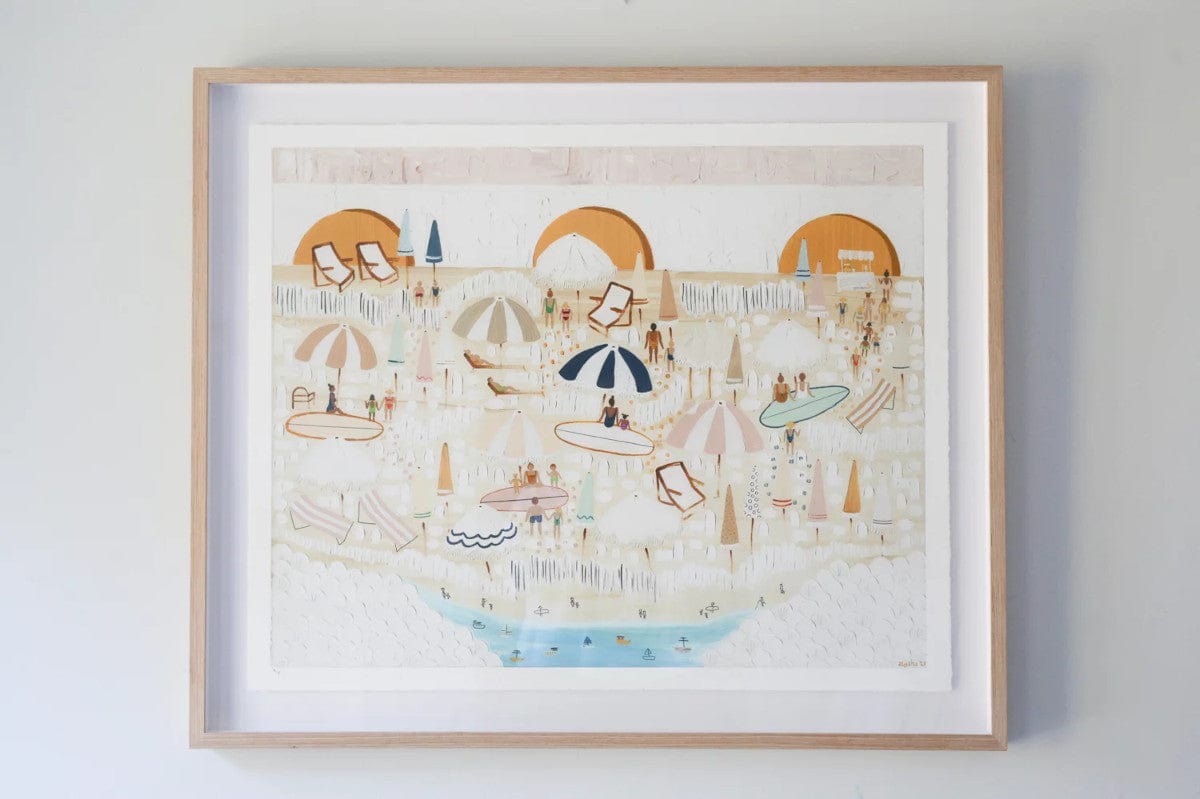Euro Summer - Limited Edition Print Framed