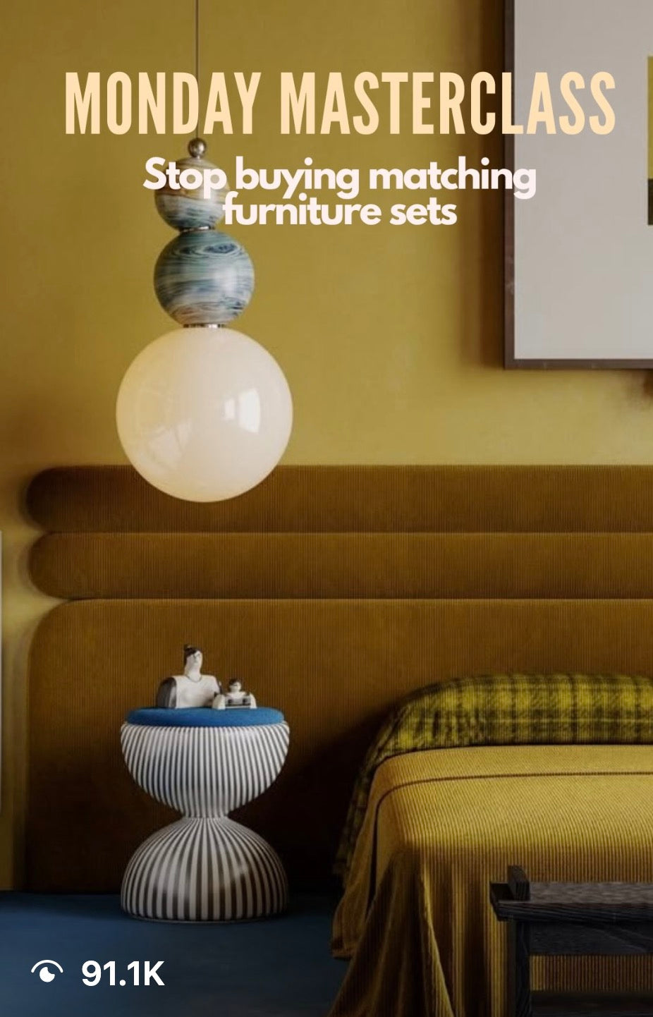 Monday Masterclass - Stop Buying Matching Furniture Sets