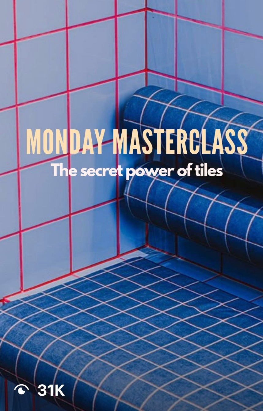 Monday Masterclass - Secret Power of Tiles