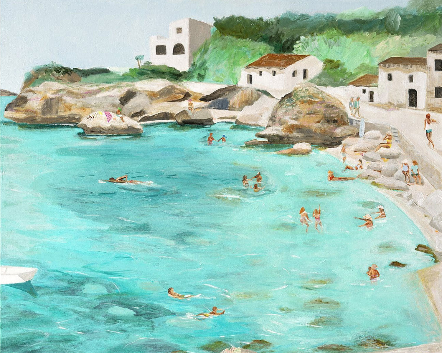 Blues & Greens Artworks with a Balanced Feel