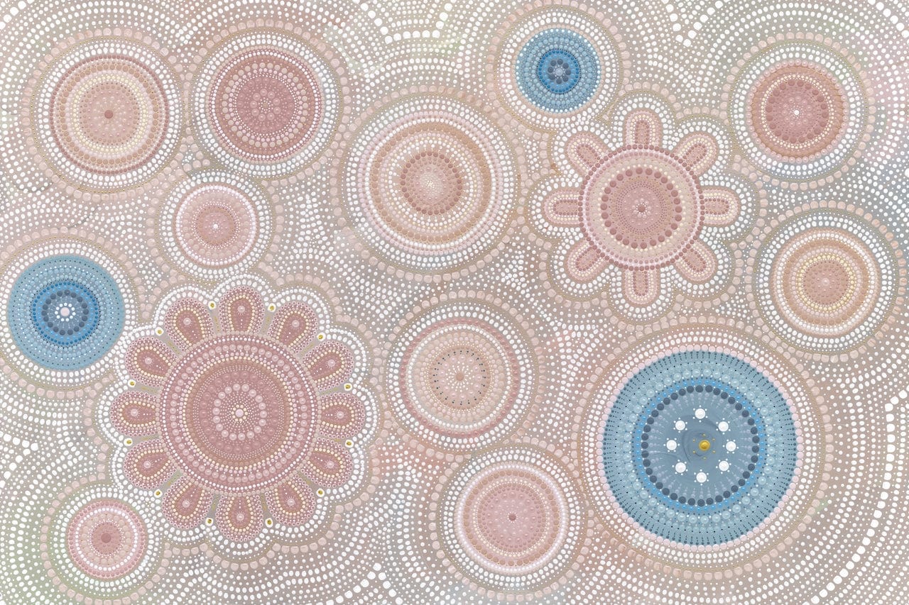 Soft & Muted Indigenous Art