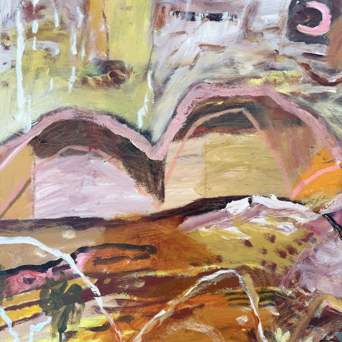 Woven Sunshine - Original Artwork-Original Art-Greta Hounslow-Greenhouse Interiors