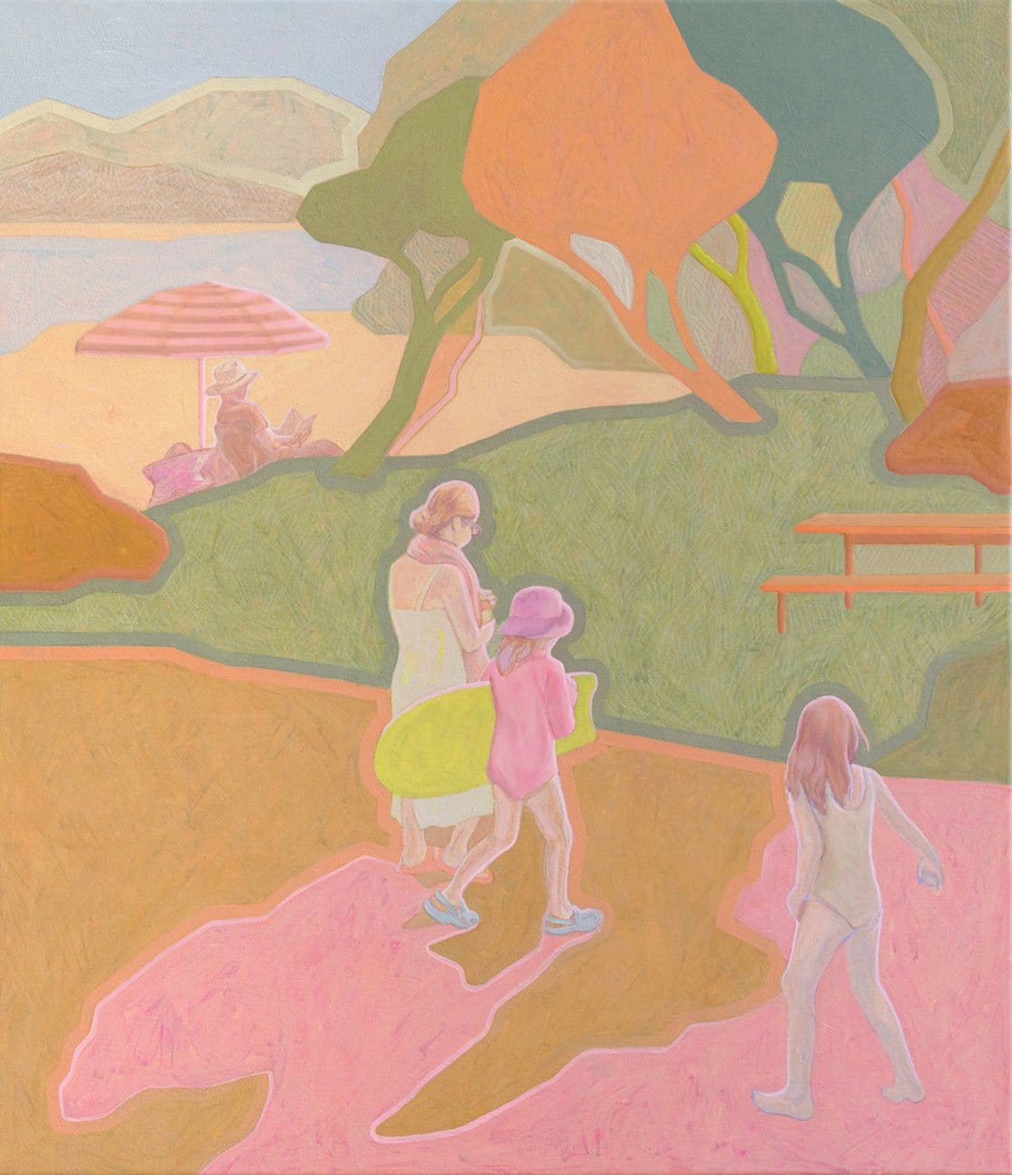 Summer At The Lake - Original Art