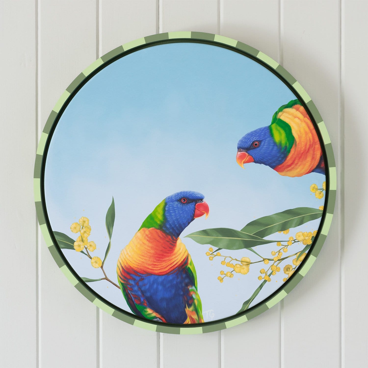 You're The Sunshine To My Rainbow-Original Art-Teneille Grace-Greenhouse Interiors Pty Ltd