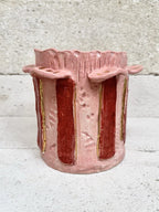 Deluxe Ice / Flower Bucket - 'Deep Red Dusty'