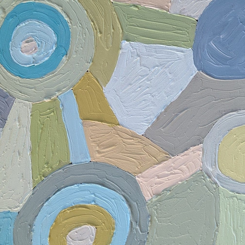 Waygiwinya (Round Trip) 'And That's Why I Love You ' Songlines Original Artwork