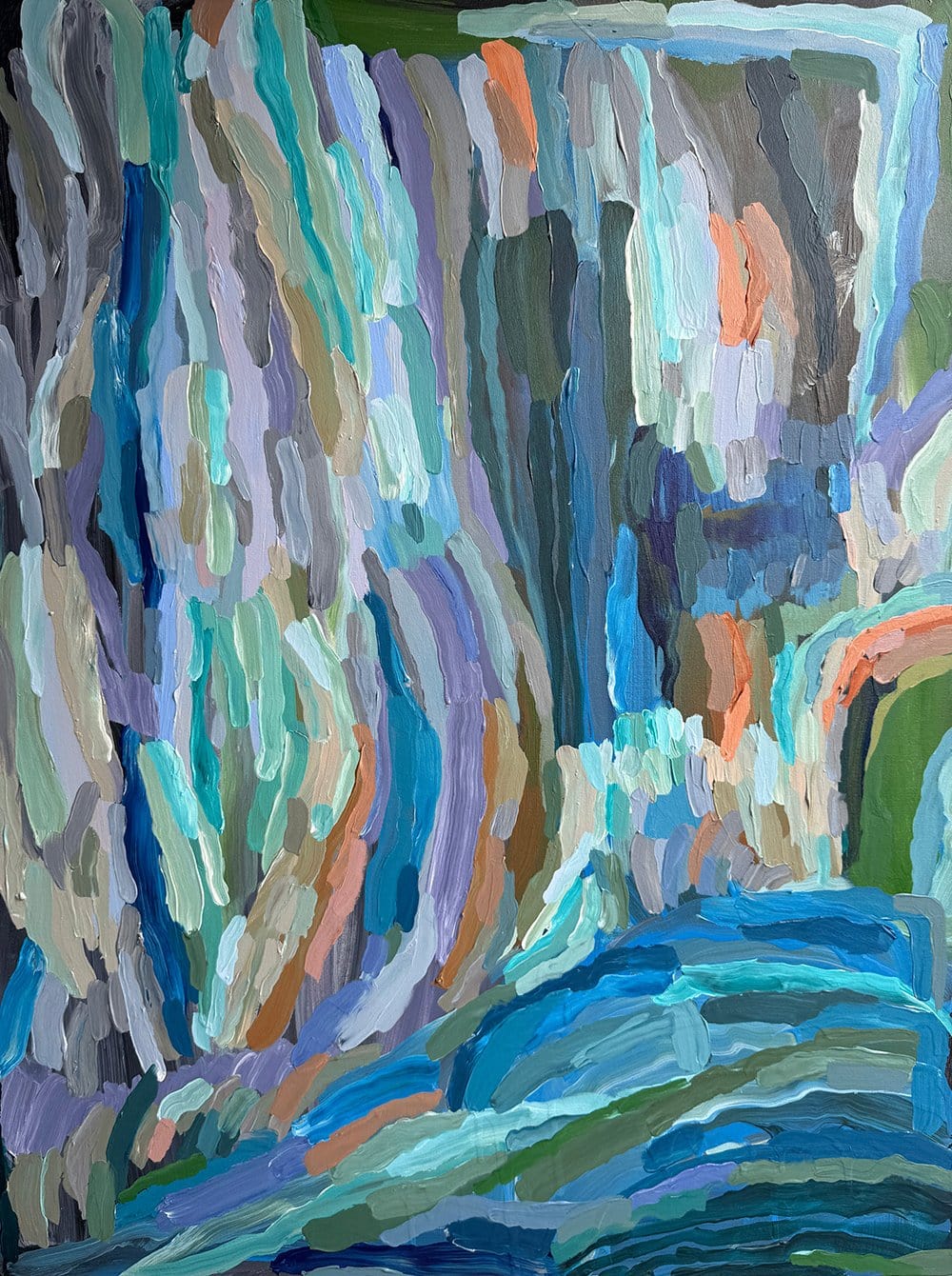 First In Line - Original Art