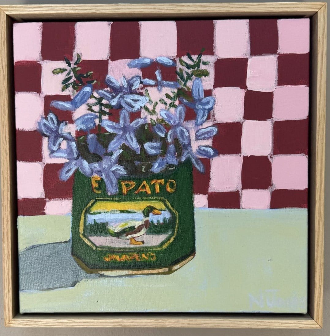 Check El Pato - Original Art-Original Art-Nicola Jones-Greenhouse Interiors Pty Ltd