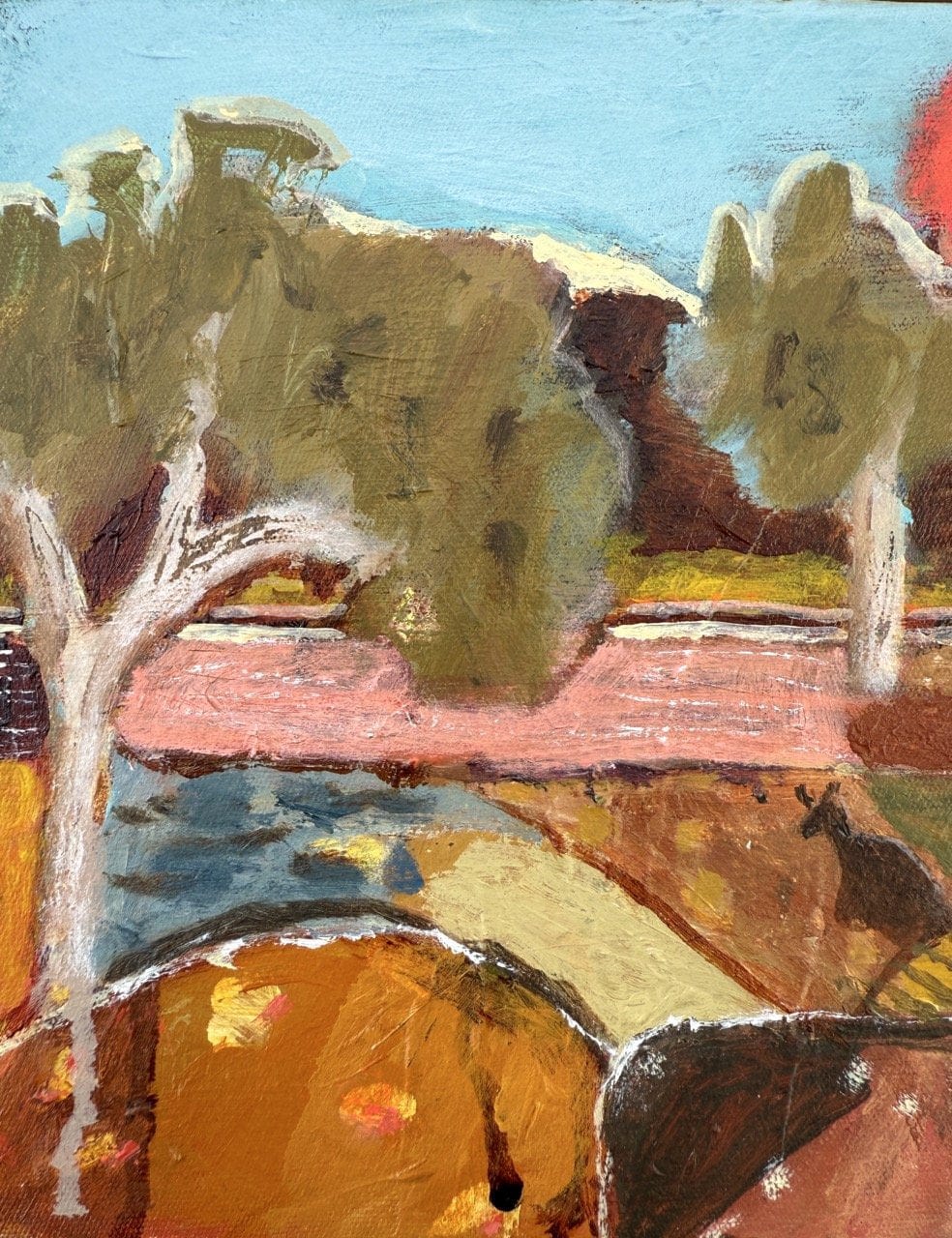 Kangaroo Country - Original Artwork