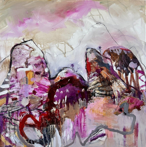 Ranges Of Pink - Original Art