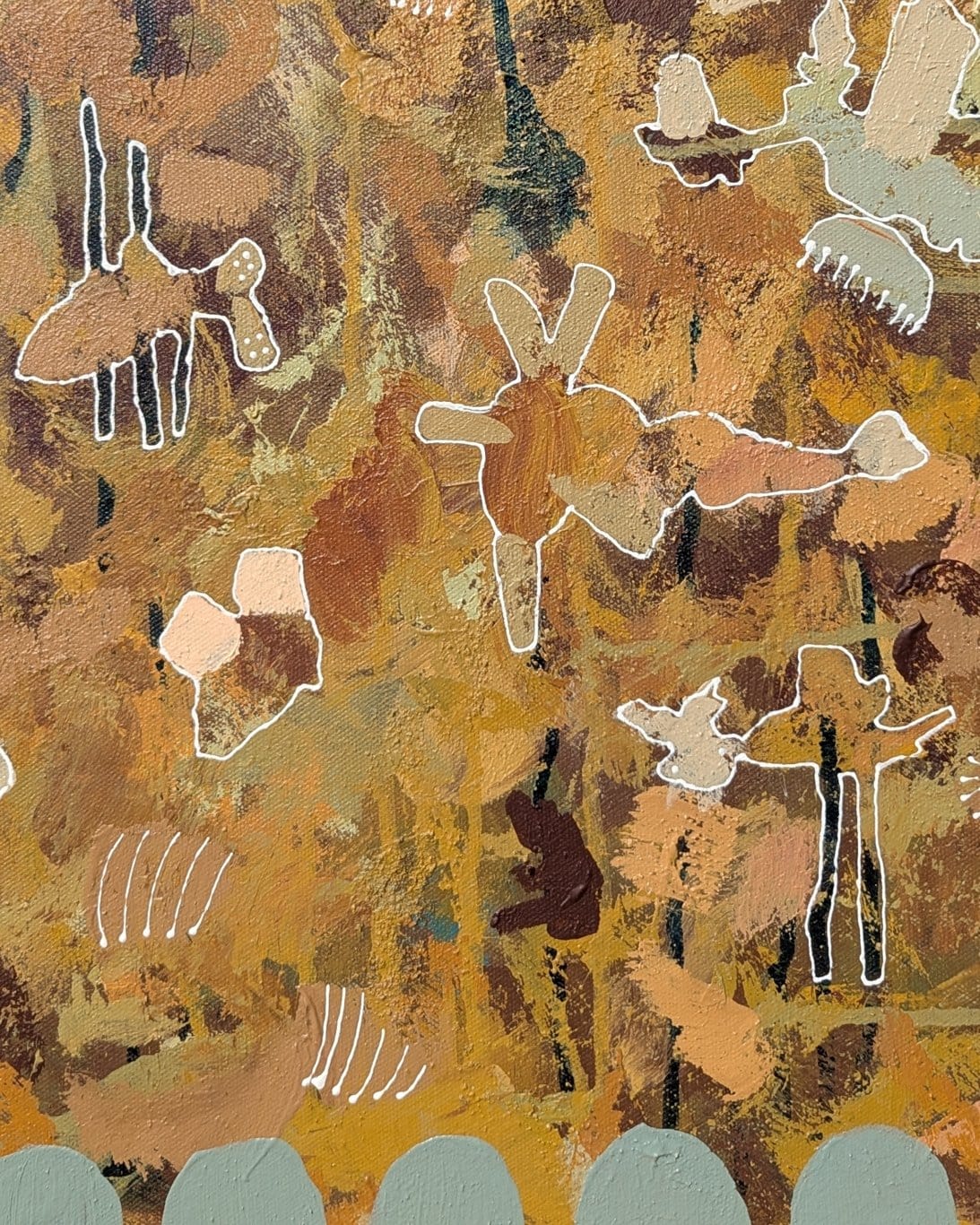Alfinete No Pé - Original Art