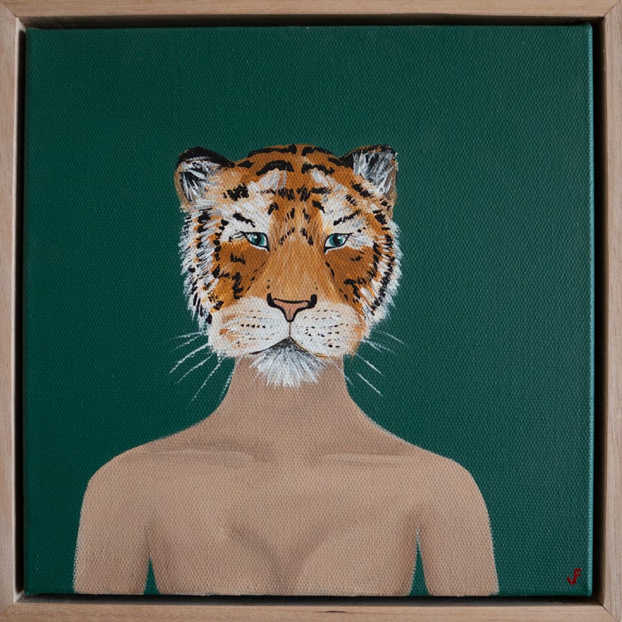 Green Tiger - Original Artwork