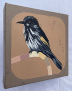 Wild And Free, Honey Eater - Original Art-Original Art-Tania Lucas-Greenhouse Interiors Pty Ltd