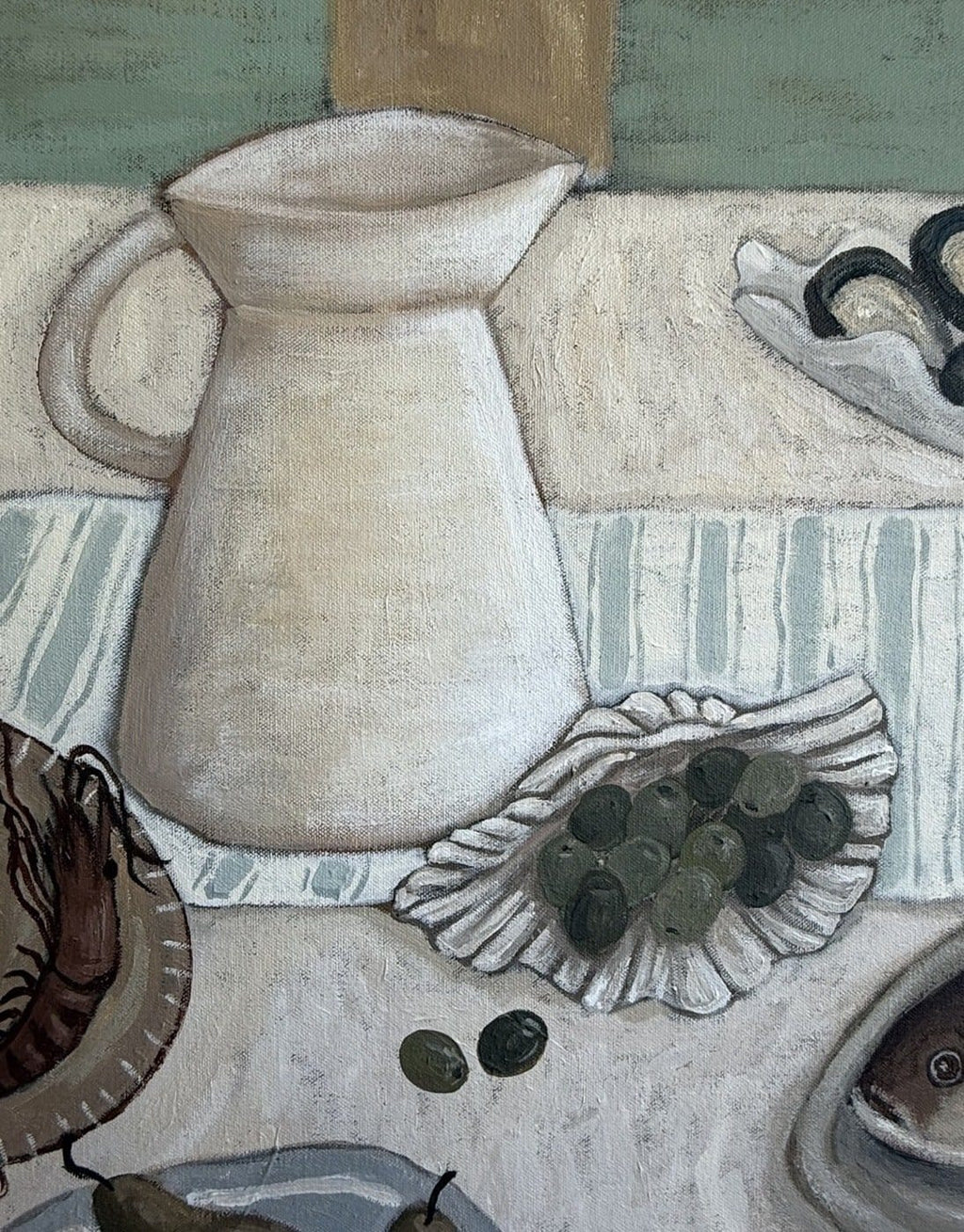 The Sirens Table - Lunch - Original Art-Original Art-Aleisha Hobson-Greenhouse Interiors Pty Ltd