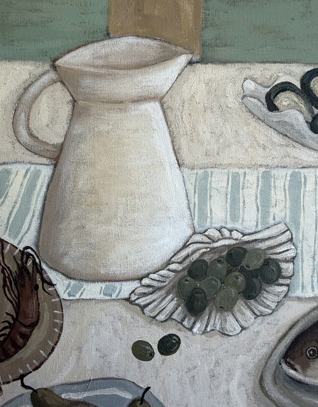 The Sirens Table - Lunch - Original Art-Original Art-Aleisha Hobson-Greenhouse Interiors Pty Ltd
