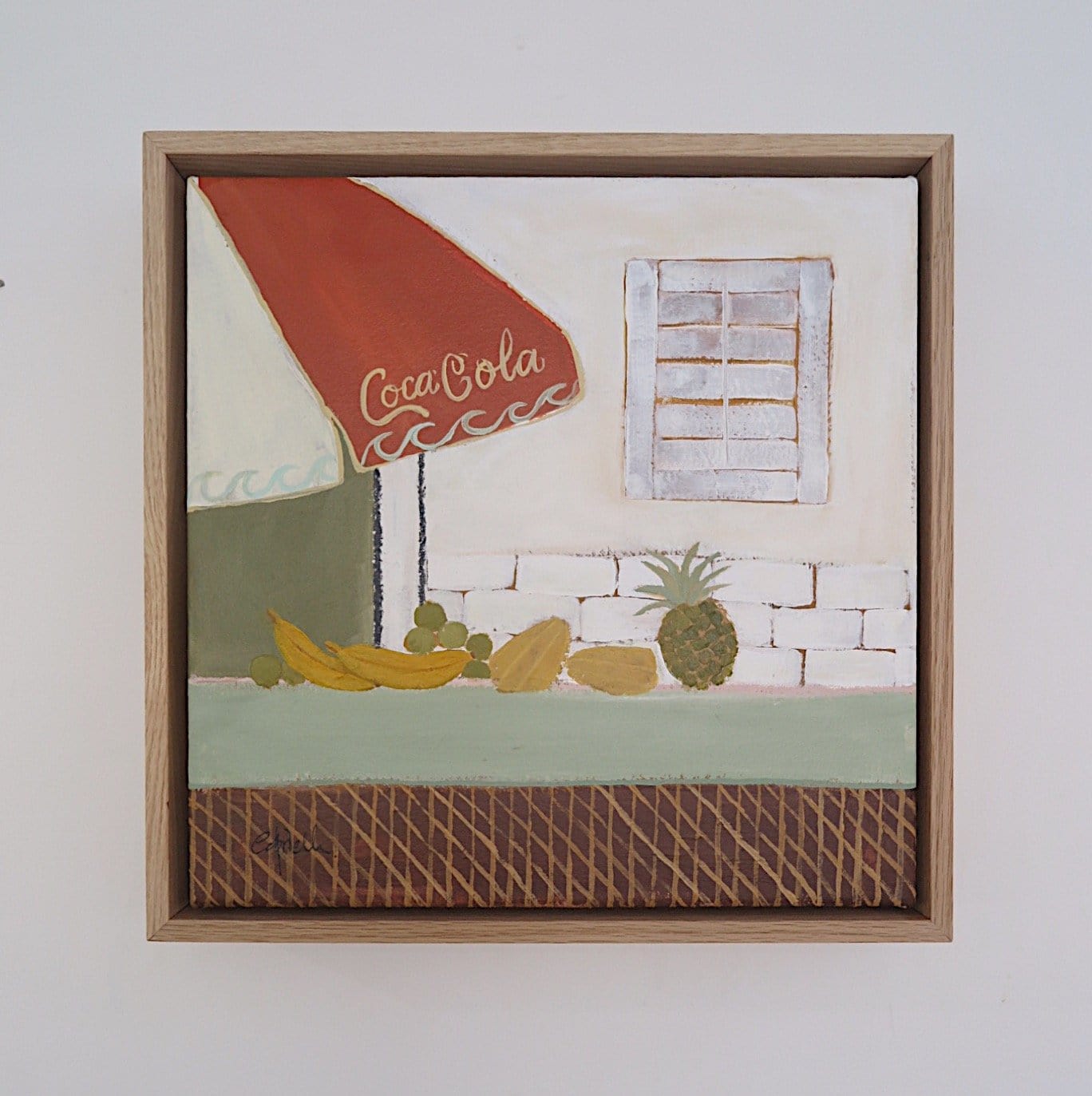 At The Market - Original Art