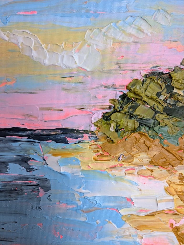 Portsea Beach - Original Art-Original Art-Marinka Parnham-Greenhouse Interiors Pty Ltd