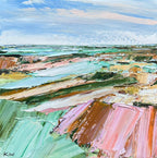 Blush Pasture I - Original Artwork-Original Art-Katie Wyatt-Greenhouse Interiors Pty Ltd