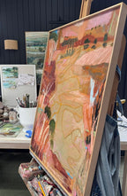 Fish Traps - Original Painting-Original Art-Elizabeth Primmer-Greenhouse Interiors Pty Ltd