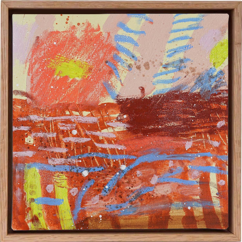 Flower Bank - Original Art