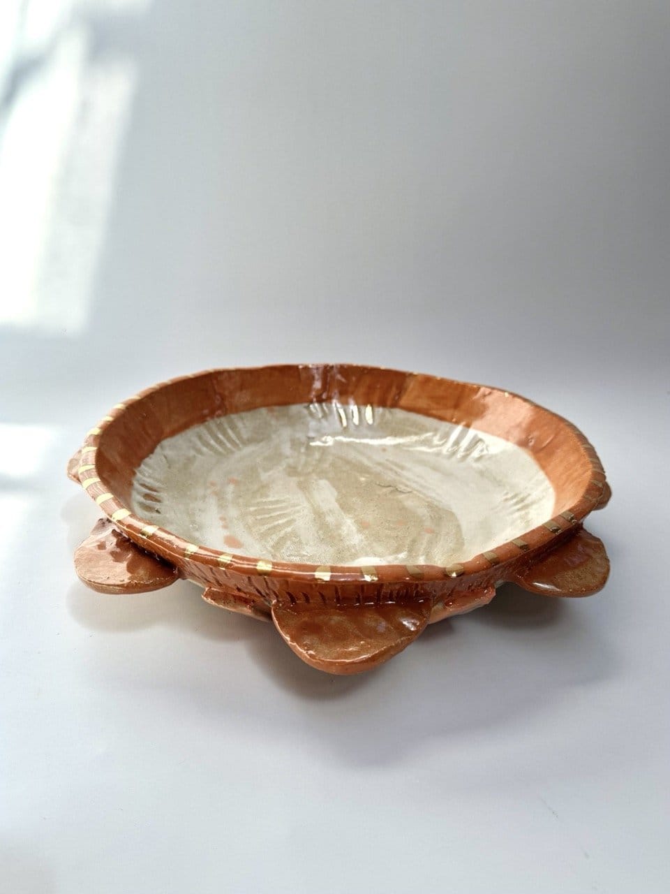 Deluxe Salad Bowl - 'Copper Dusty'