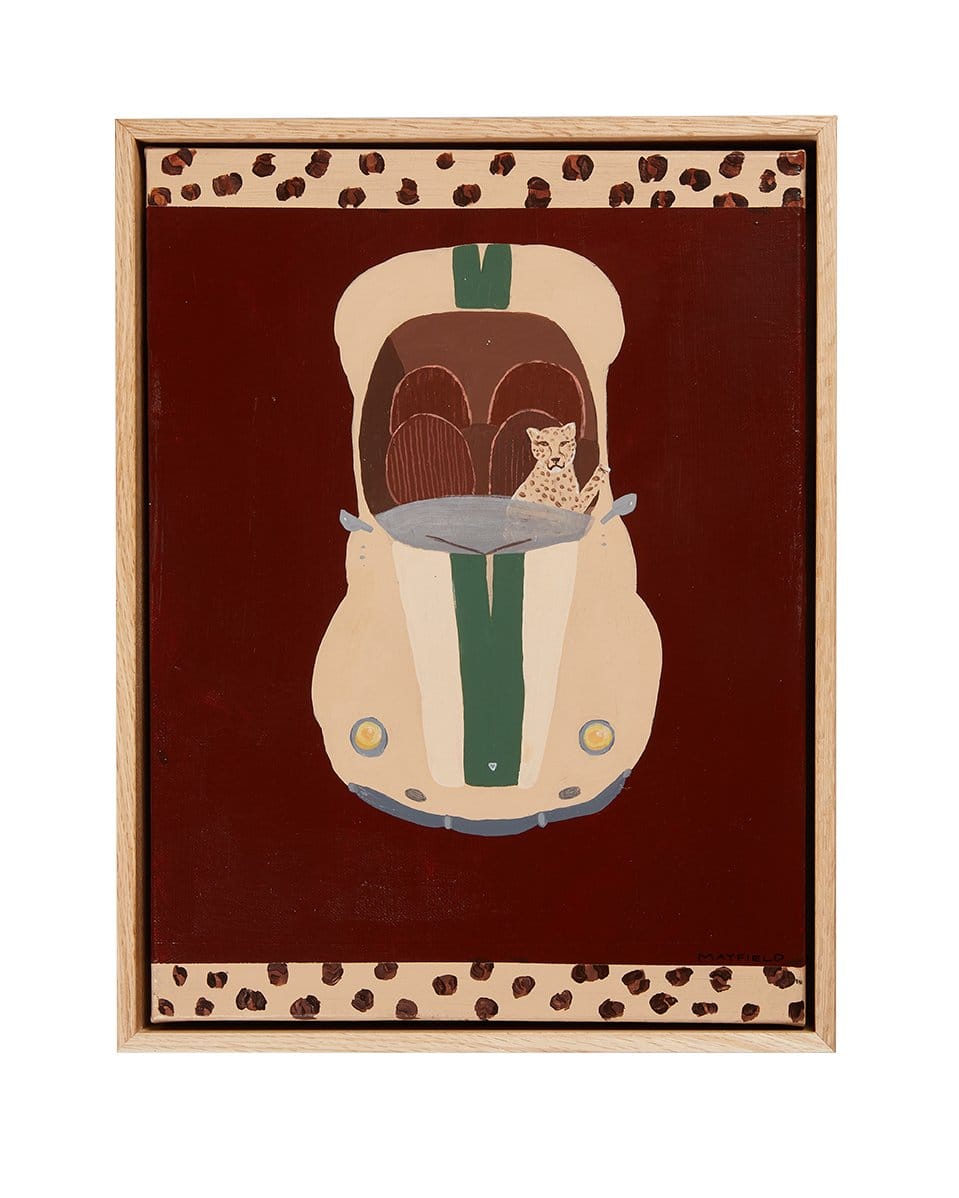 Jag Race - Original Art-Original Art-Lily Mayfield-Greenhouse Interiors Pty Ltd