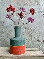 Flotsam Bottle - Teal Firewheel