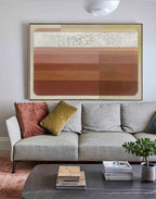 Crimson Rust Ombre - Original Artwork